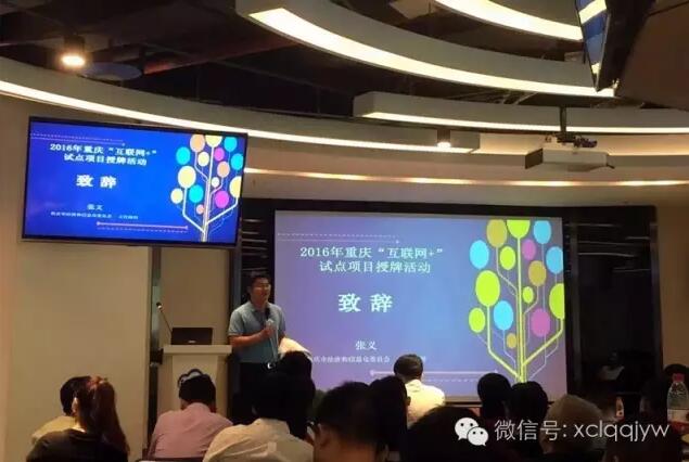 2016年重慶市“互聯網+”試點示范項目授牌，新材全球網排名第 title=